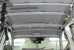 Комплексная шумоизоляция белой Toyota Rav4 - фото 2
