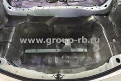 Комплексная шумоизоляция белой Toyota Rav4 - фото 24