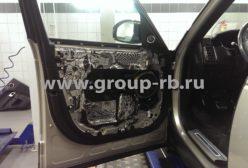 Range Rover Evoque — шумоизоляция дверей - фото 7