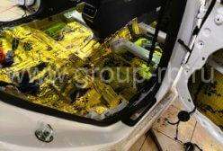 Белая KIA Optima — полная шумоизоляция - фото 52